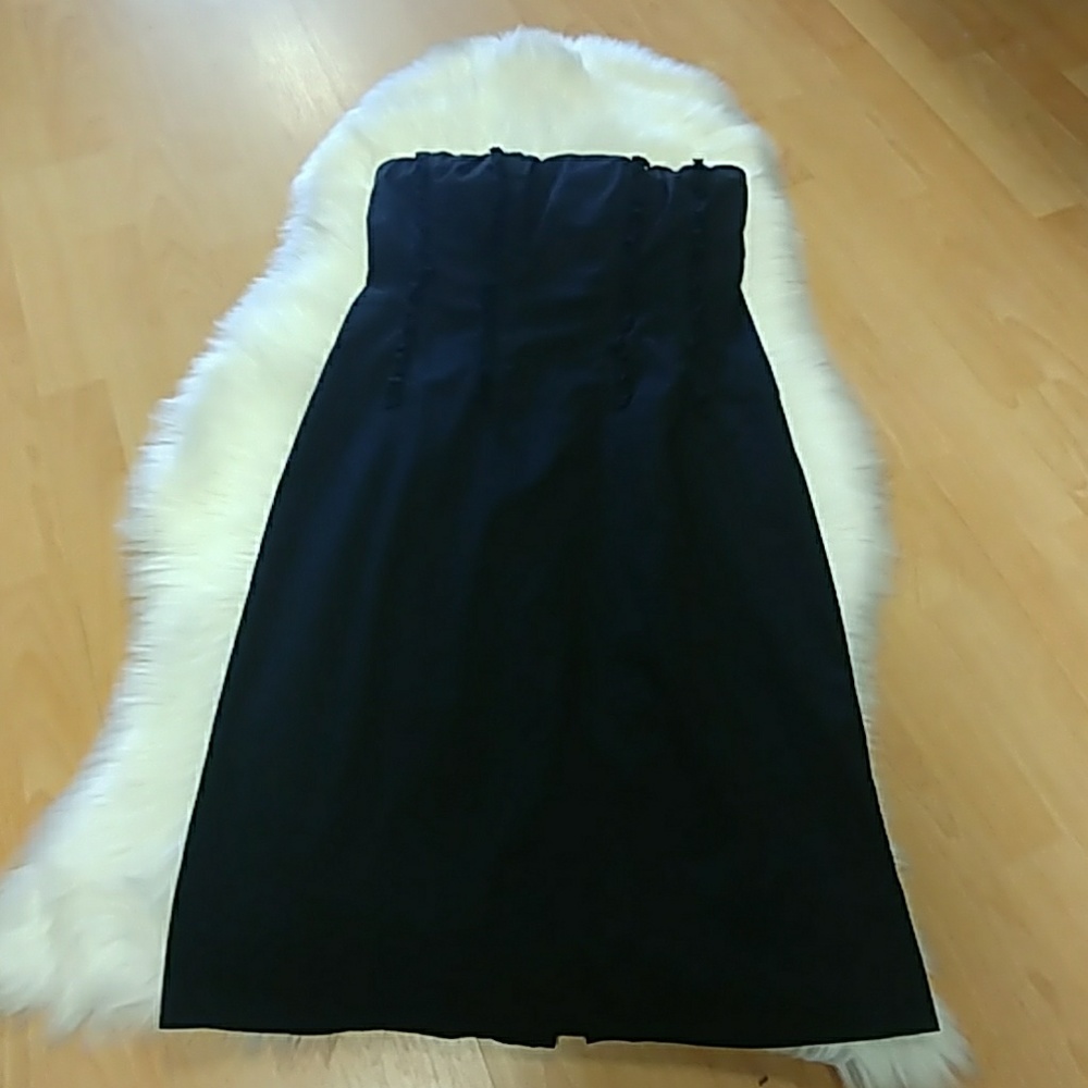 J Crew Ruffled Strapless Dress - Picture 3 of 6